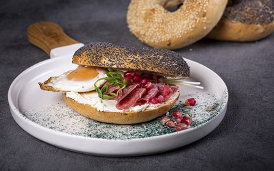 Slnečnicový bagel