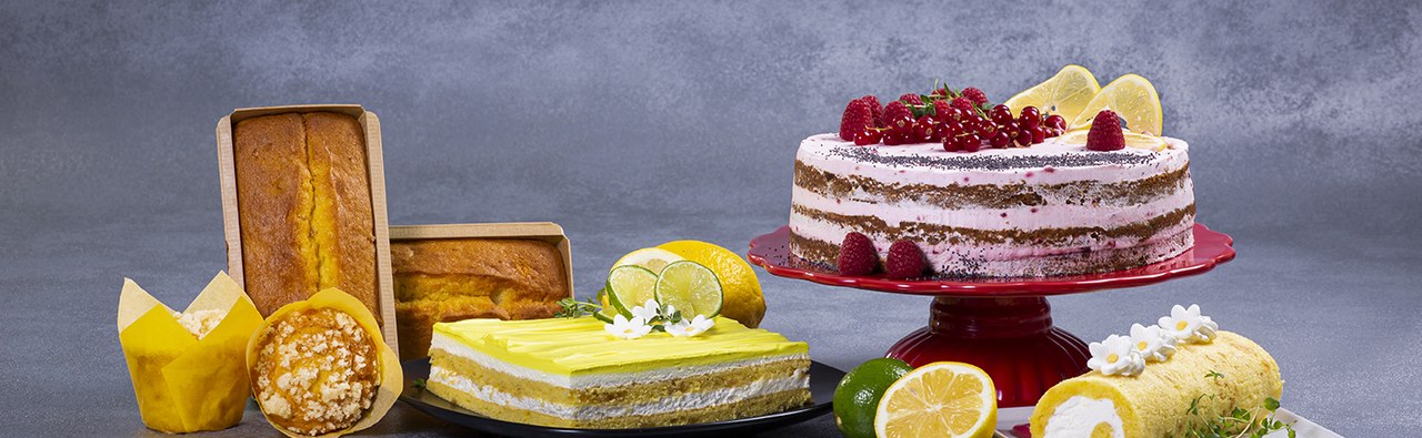 Velvet Fantasy Lemon Cake
